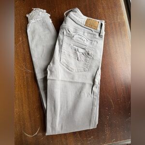 American eagle super stretch x jegging| 0 long